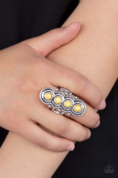 Terra Trinket - yellow - Paparazzi ring