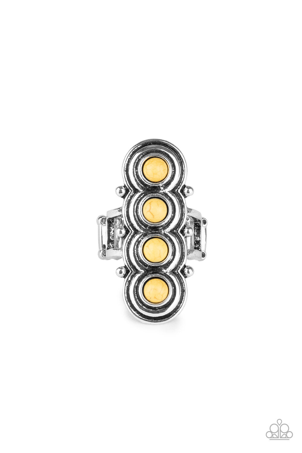 Terra Trinket - yellow - Paparazzi ring