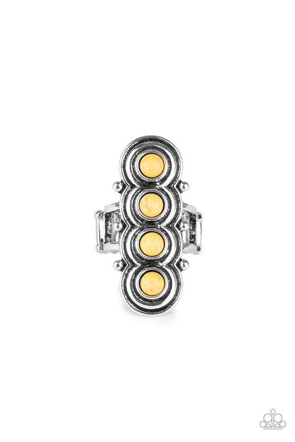 Terra Trinket - yellow - Paparazzi ring