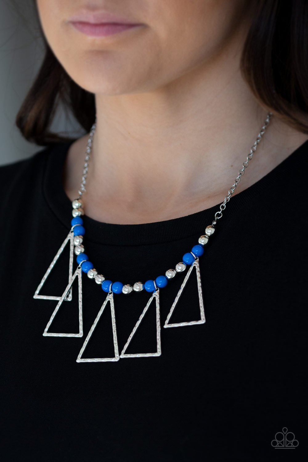 Terra Nouveau-blue-Paparazzi necklace