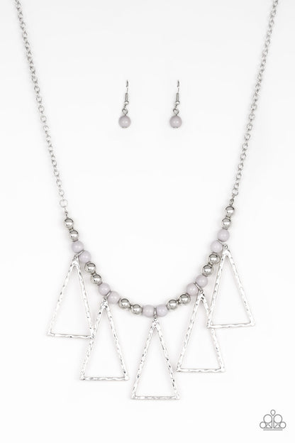 Terra Nouveau - silver - Paparazzi necklace – JewelryBlingThing
