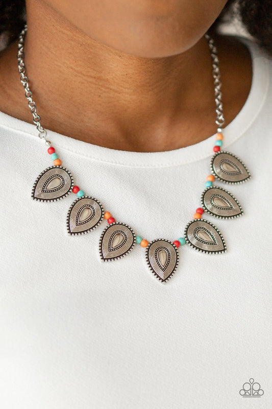 Terra Trailblazer-multi-Paparazzi necklace