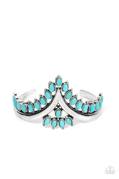 Teton Tiara - blue - Paparazzi bracelet