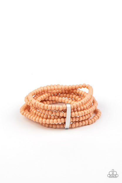 Thank Me LAYER - orange - Paparazzi bracelet
