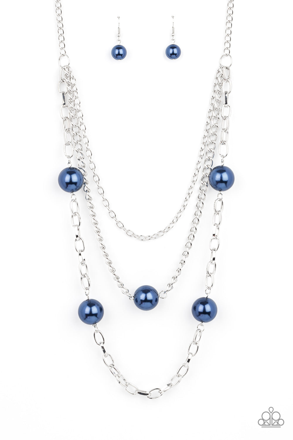 Thanks For The Compliment - blue - Paparazzi necklace