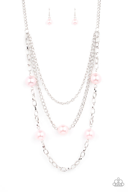 Thanks For The Compliment - pink - Paparazzi necklace