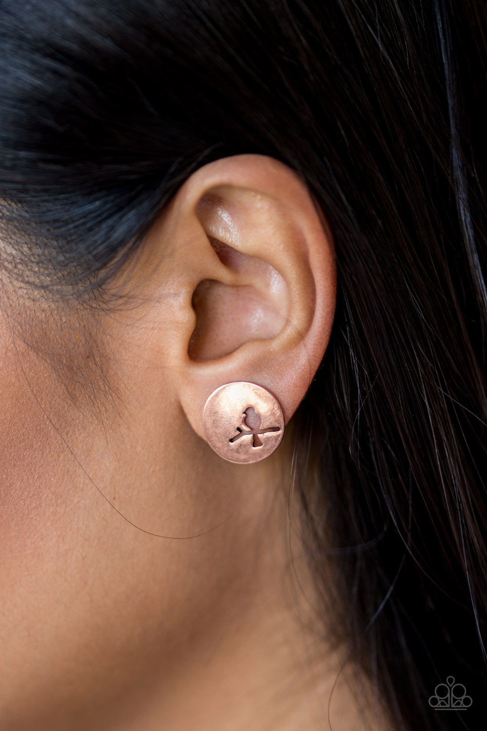The Bird has Flown - copper - Paparazzi earrings