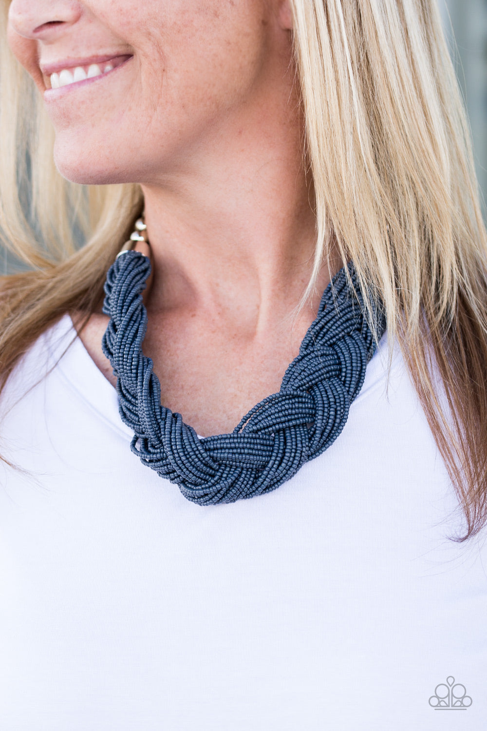 The Great Outback - blue - Paparazzi necklace
