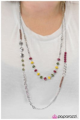 The Heat is On - mulit - Paparazzi necklace