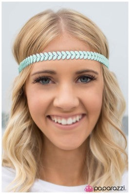 The Hippie Movement - Blue - Paparazzi Headband