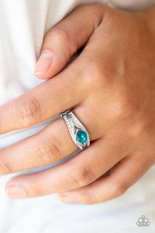 The Insider - blue - Paparazzi ring