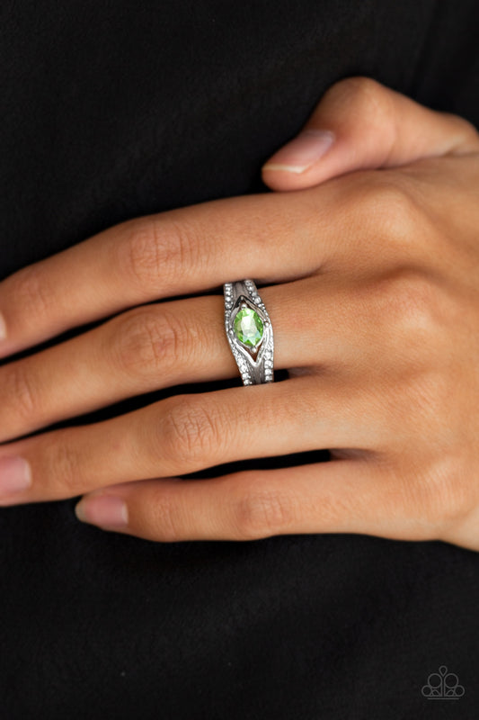 The Insider - green - Paparazzi ring