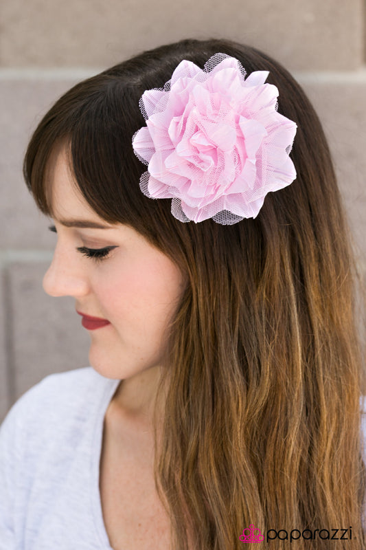 The Jazz Age - Pink - Paparazzi hair clip