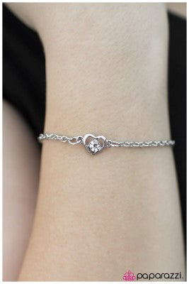 The Love of Your Life - White - Paparazzi bracelet