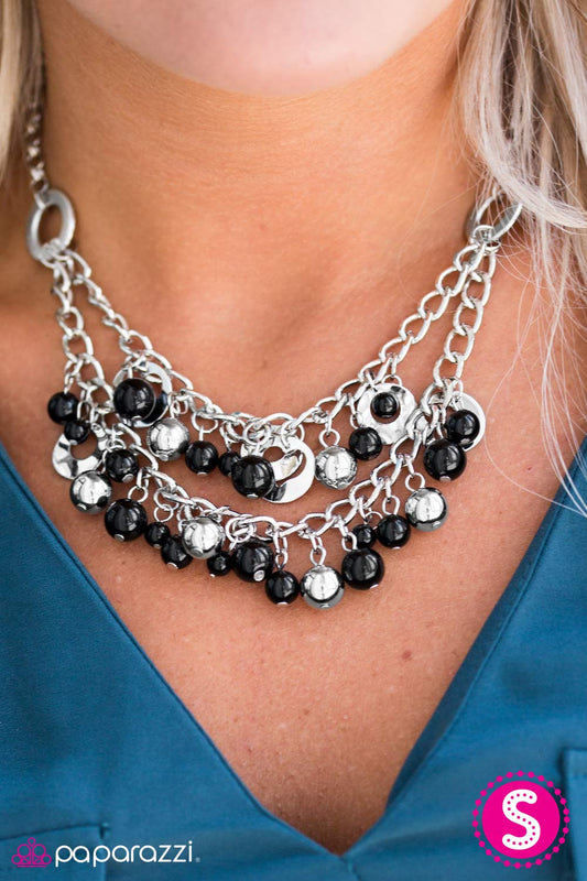 The Matchmaker - Black - Paparazzi necklace