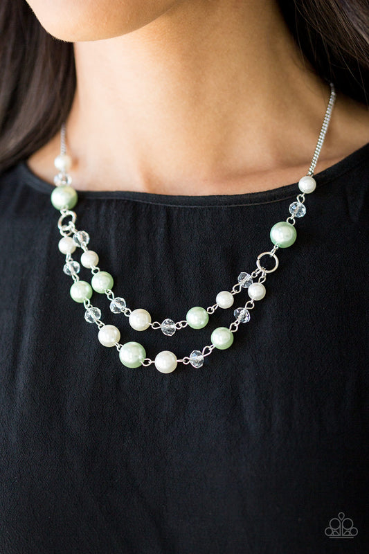 The Princess Bridesmaid - green - Paparazzi necklace