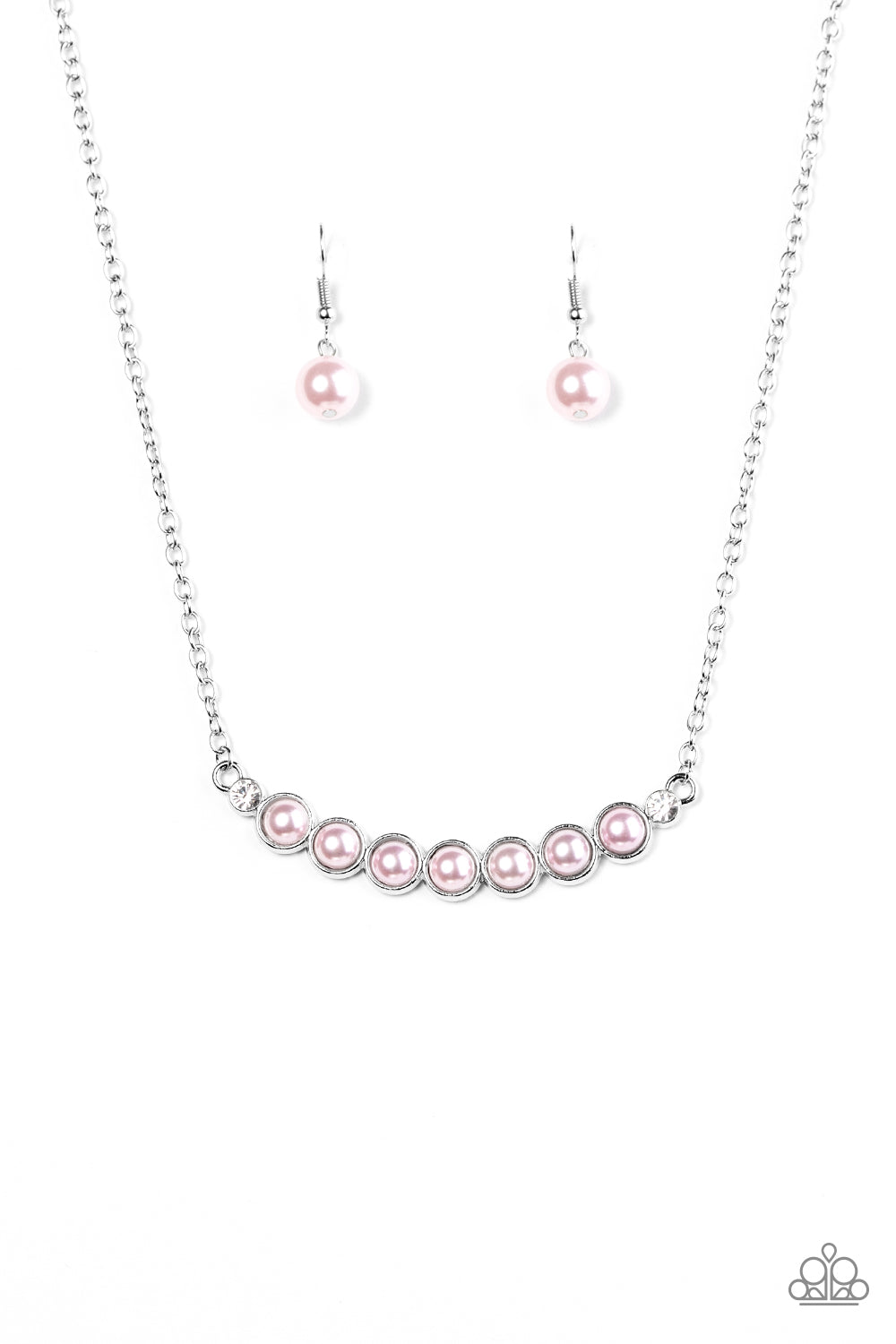 The Ruling Class - Pink - Paparazzi necklace