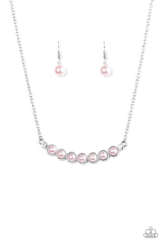 The Ruling Class - Pink - Paparazzi necklace