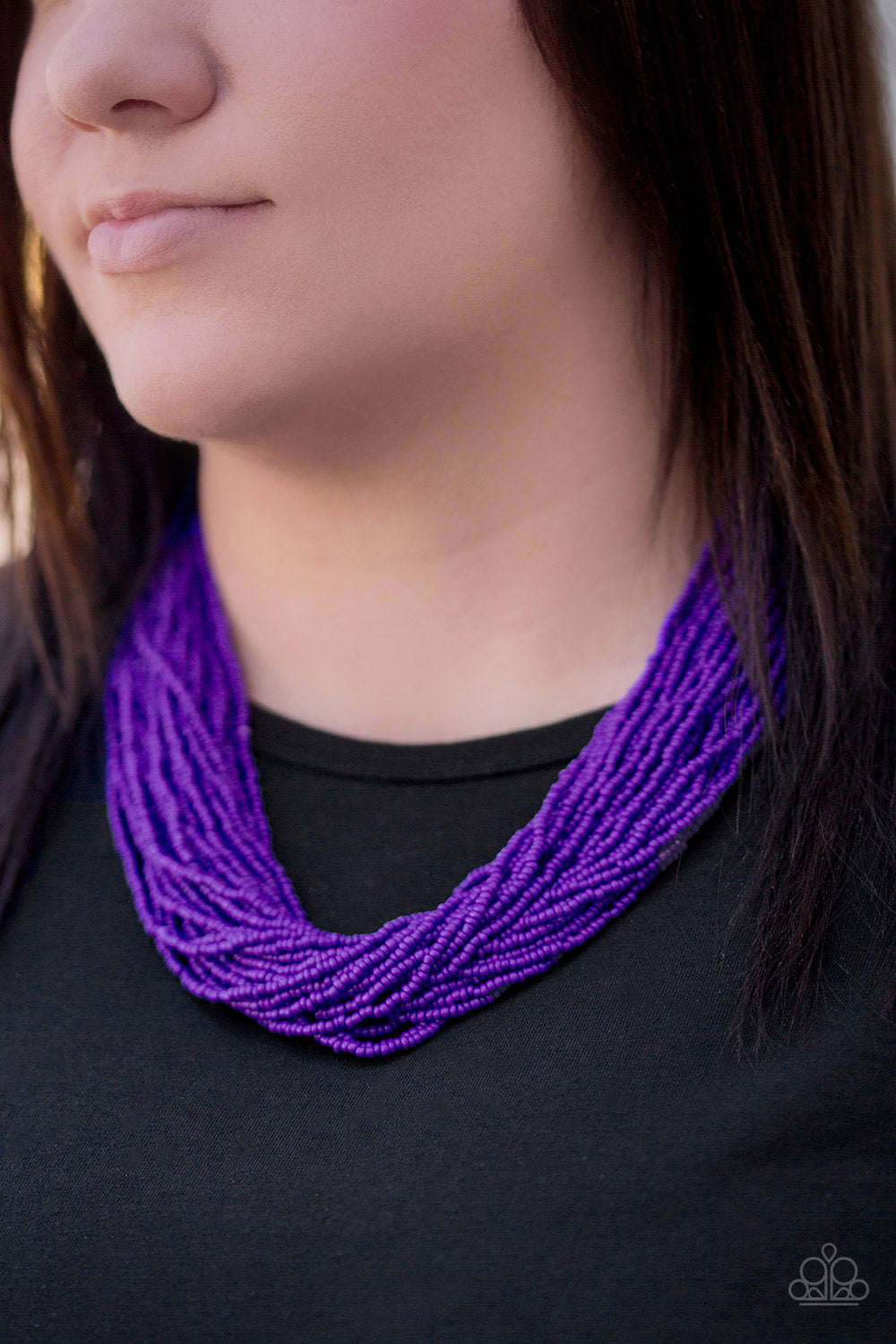 The Show Must Congo On - purple - Paparazzi necklace