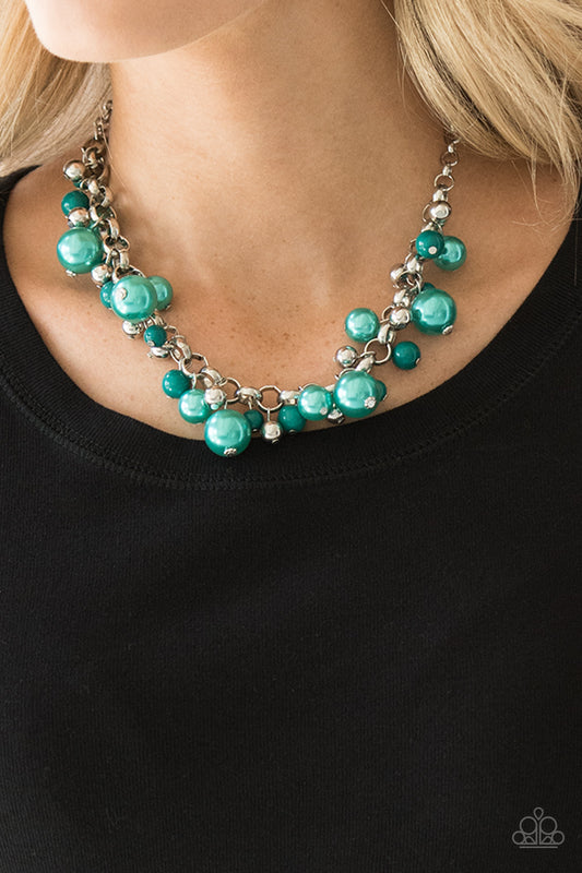 The Upstarter - green - Paparazzi necklace