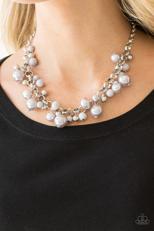 The Upstarter - silver - Paparazzi necklace