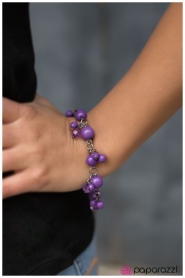 The Wedding Guest - purple - Paparazzi bracelet