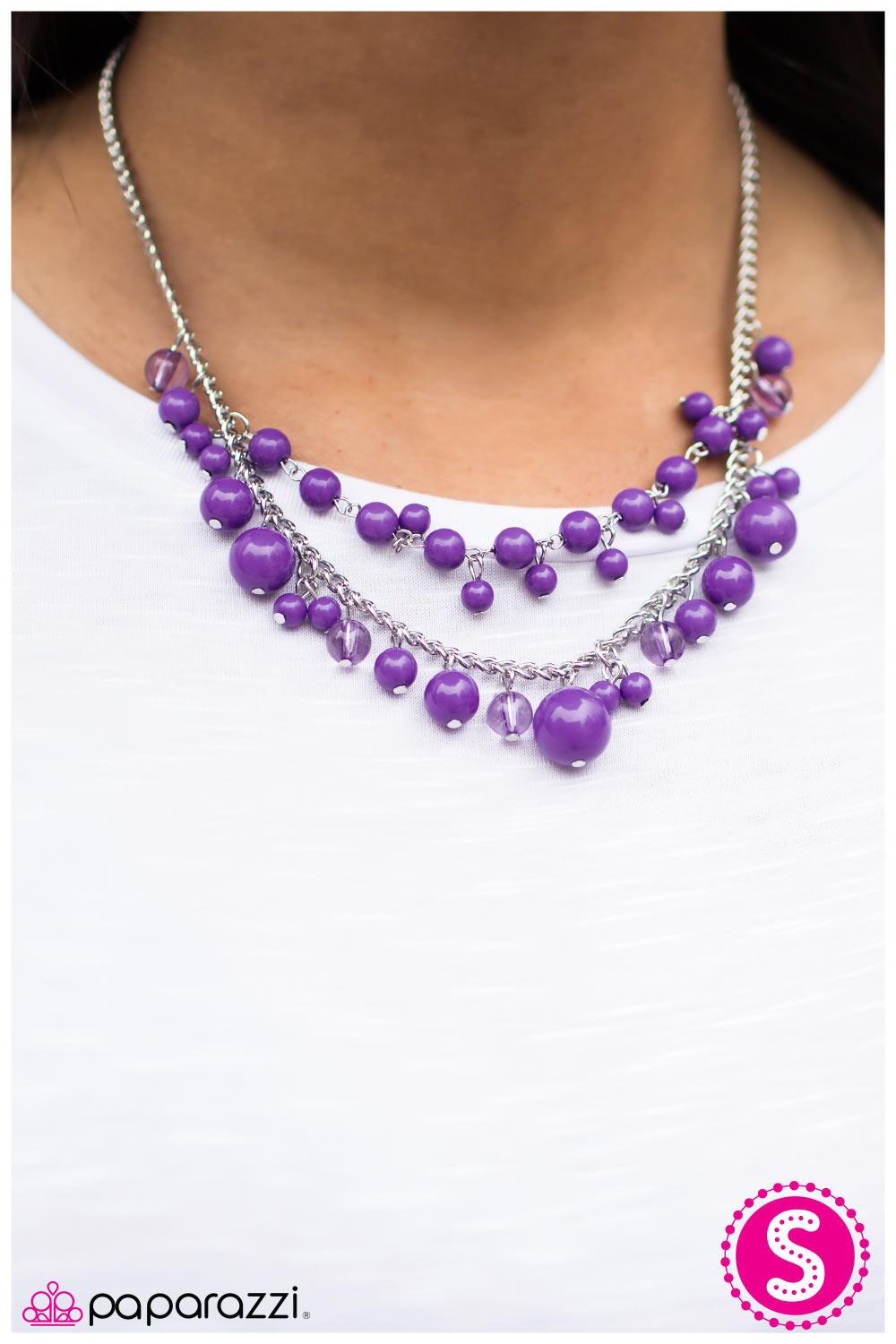 The Wedding Planner - Purple - Paparazzi necklace