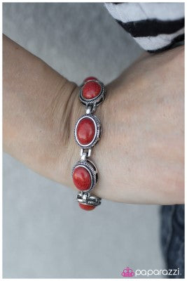 The cowgirl Way - red - Paparazzi bracelet