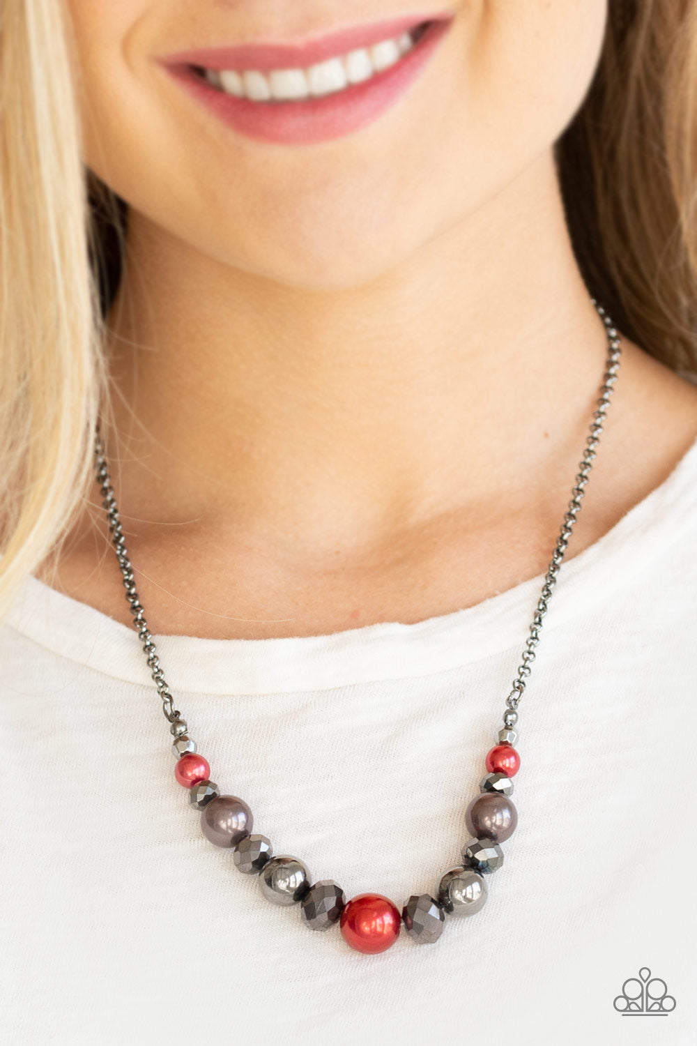 The Big-Leaguer - multi - Paparazzi necklace