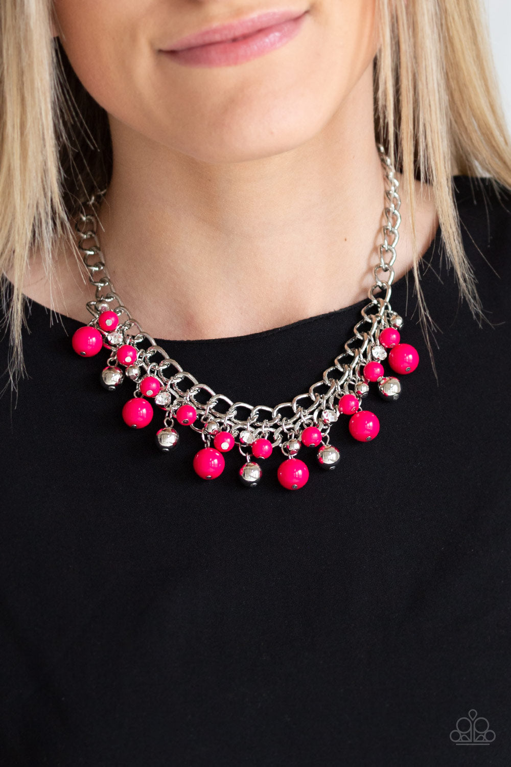 The Bride To BEAD - pink - Paparazzi necklace