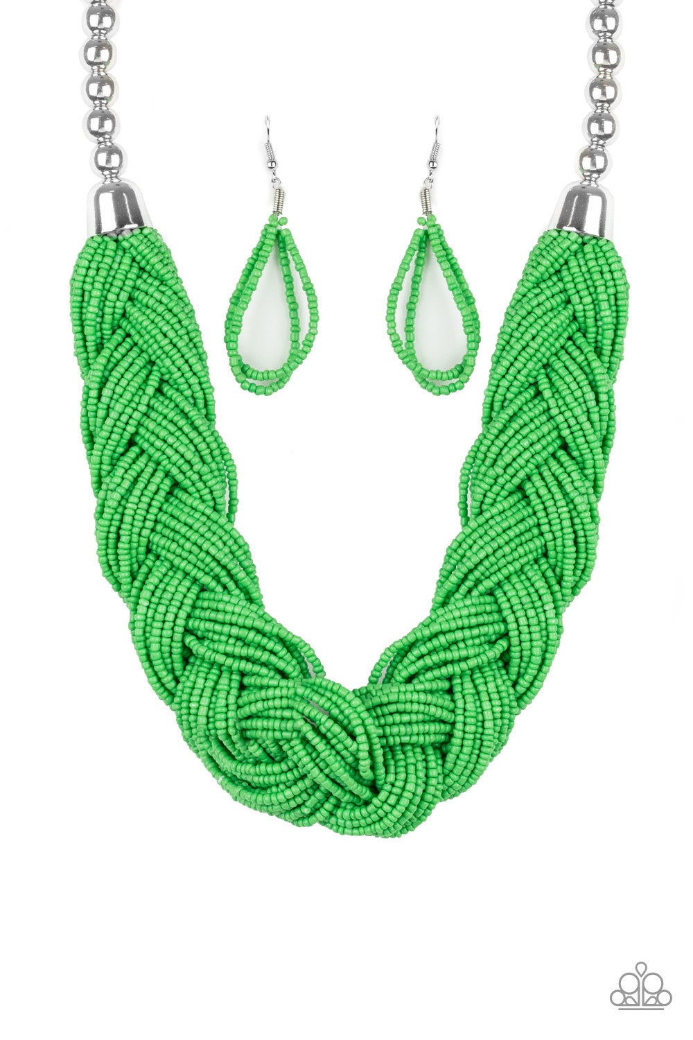 The Great Outback - green - Paparazzi necklace