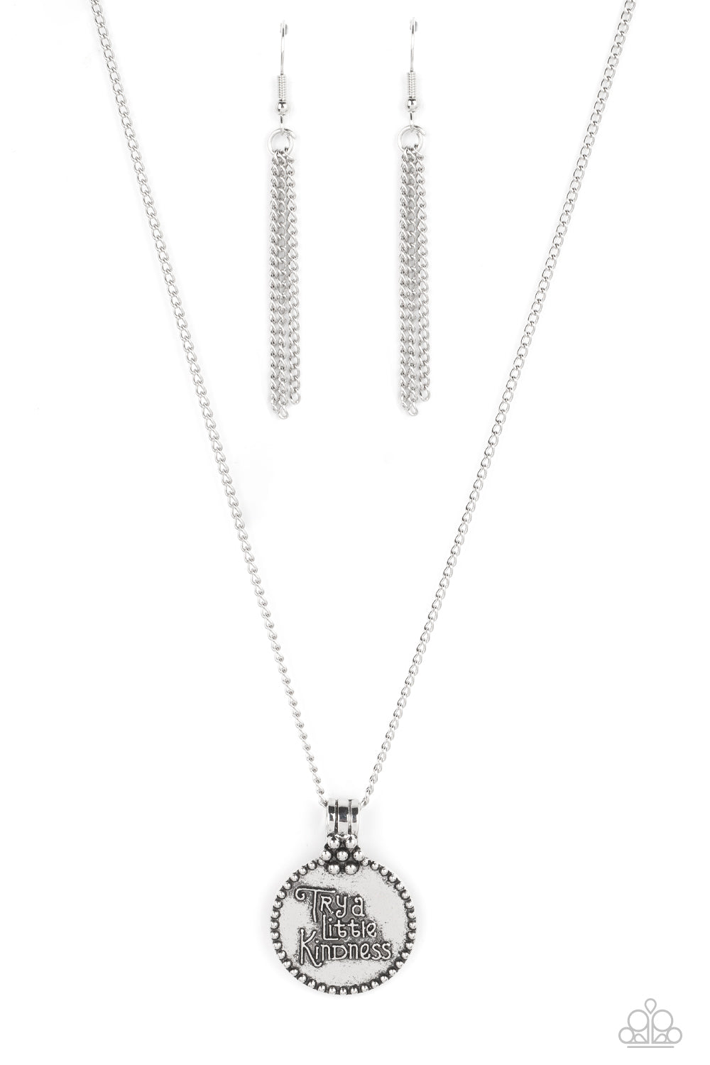 The KIND Side - silver - Paparazzi necklace