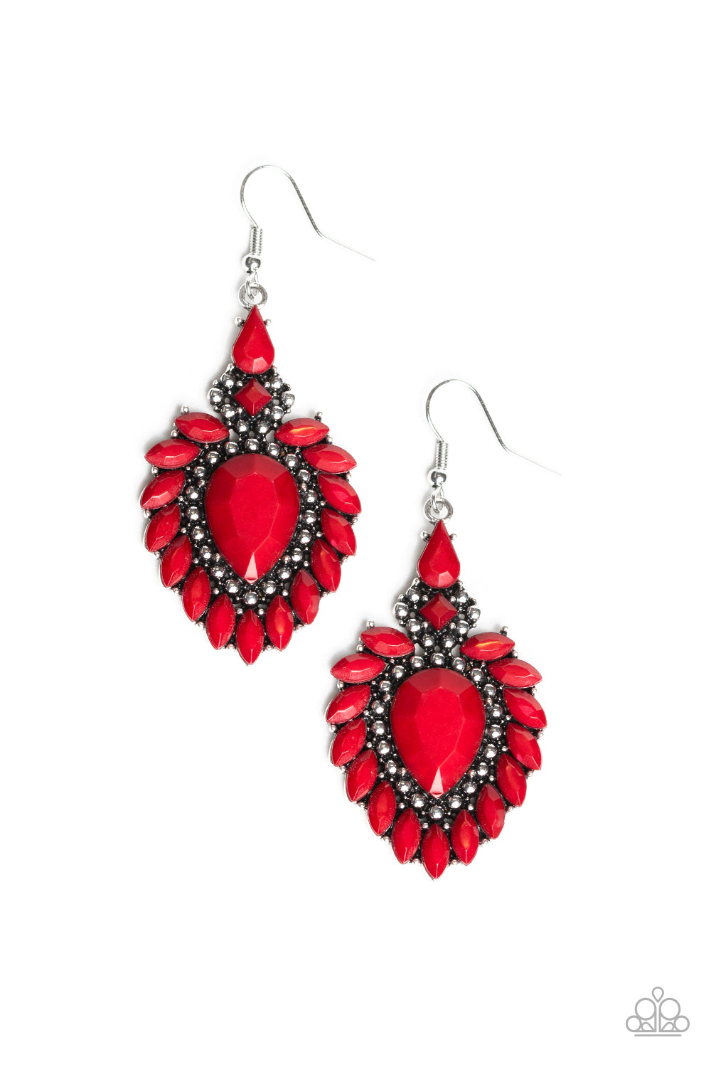 The Lioness Den - red - Paparazzi earrings