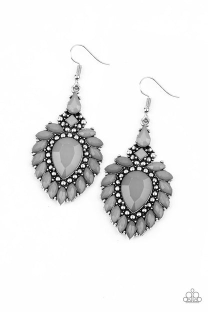 The Lioness Den - silver - Paparazzi earrings