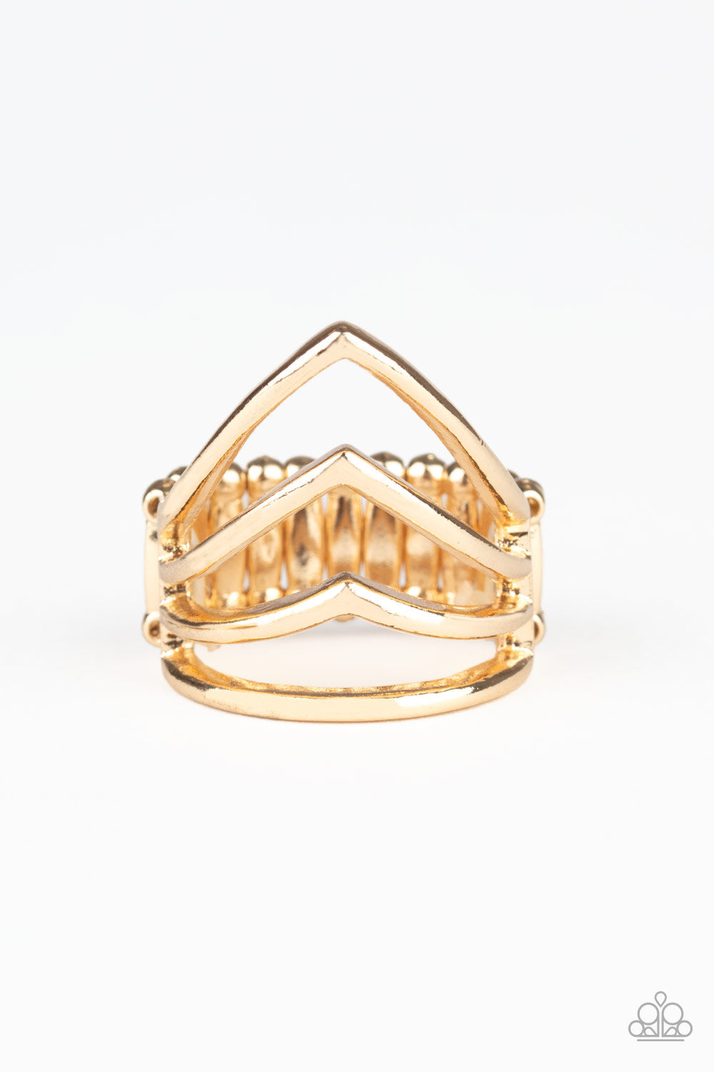 The Main Point - gold - Paparazzi ring