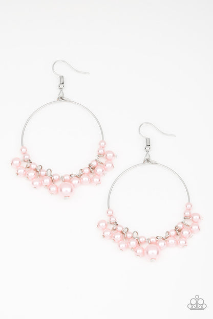 The PEARL-fectionist - pink - Paparazzi earrings