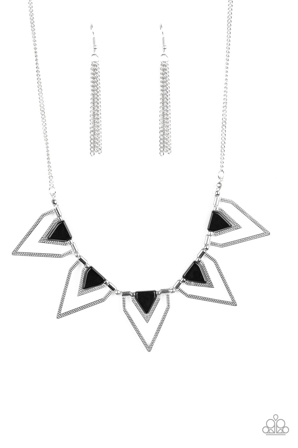 The Pack Leader - black - Paparazzi necklace