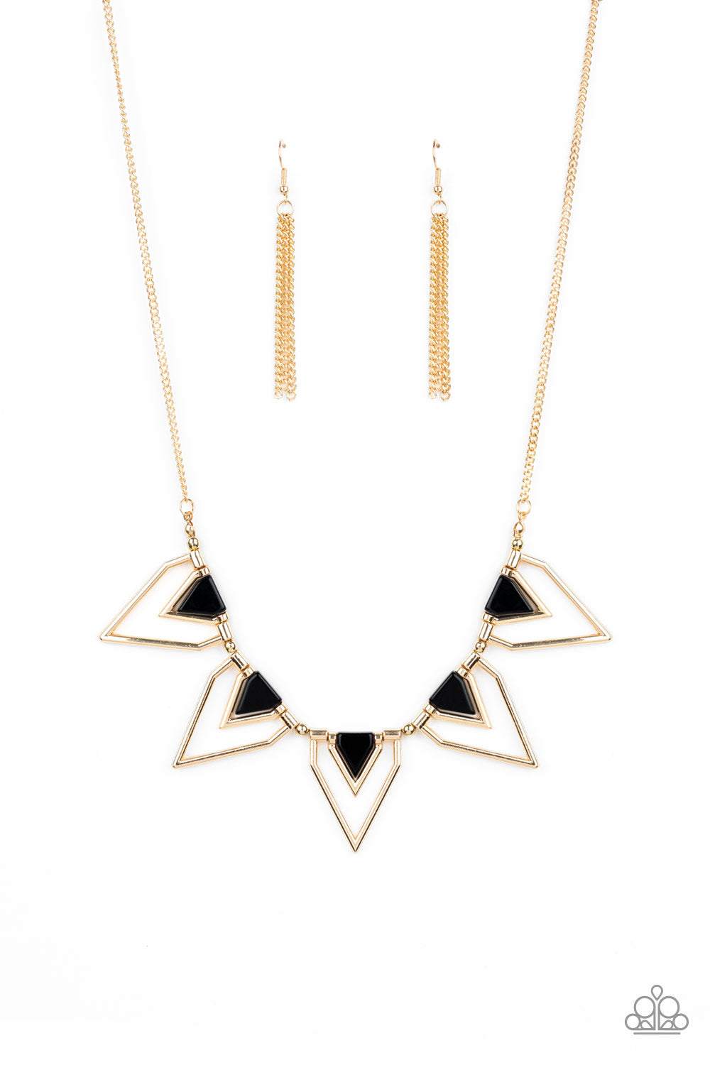 The Pack Leader - gold - Paparazzi necklace