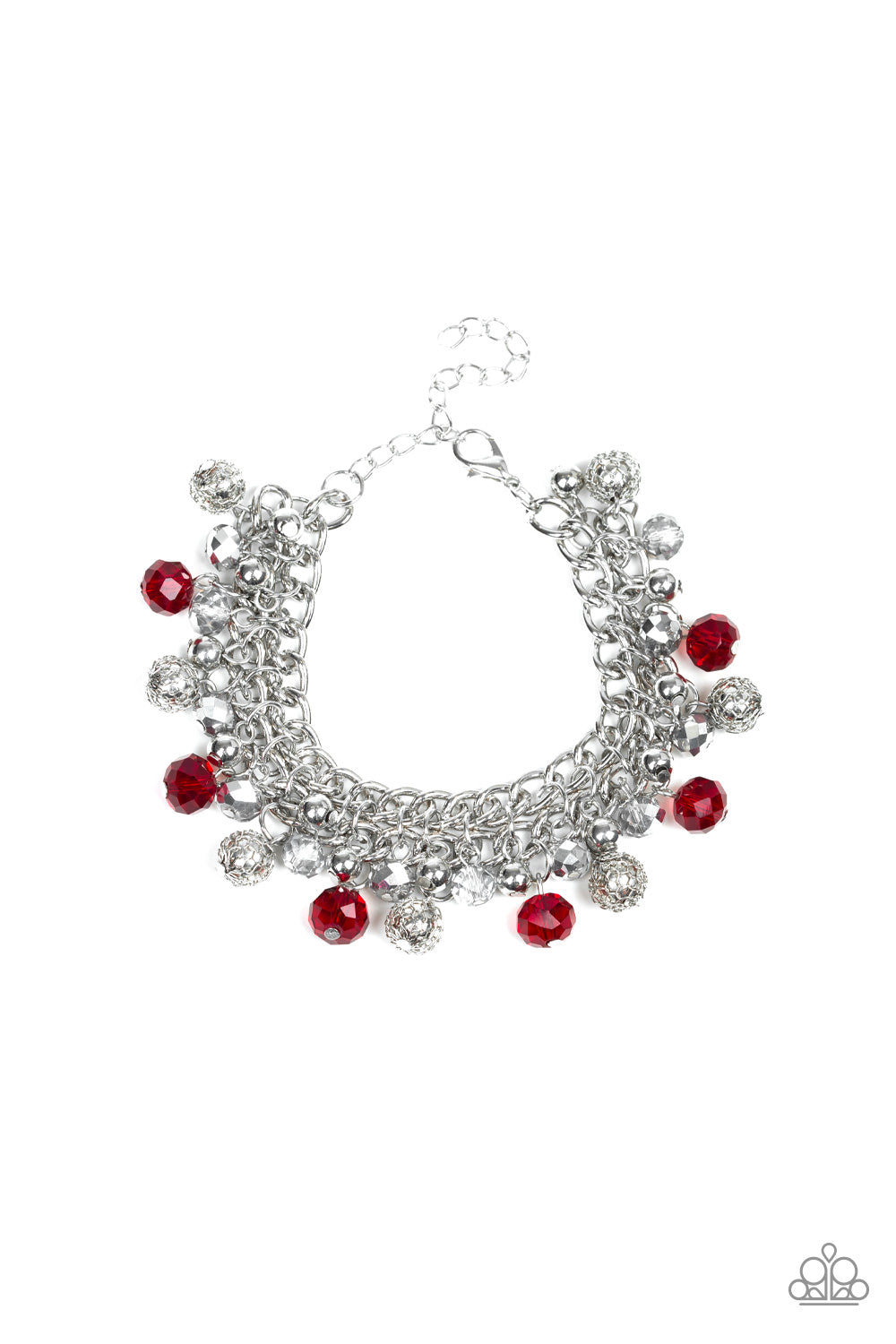 The Party Planner - red - Paparazzi bracelet