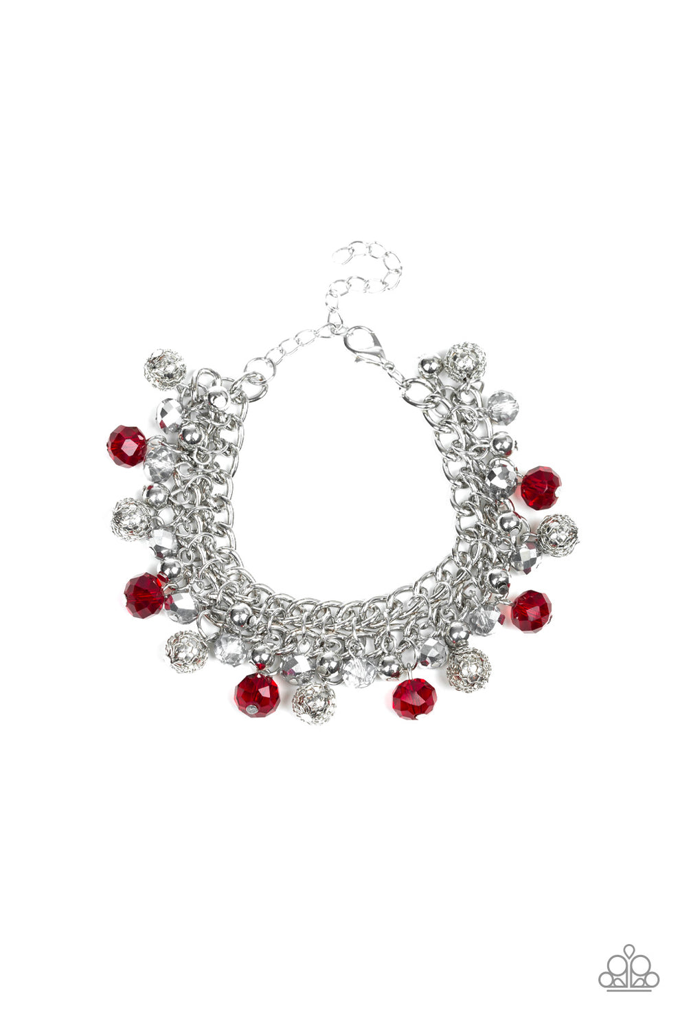 The Party Planner - red - Paparazzi bracelet – JewelryBlingThing