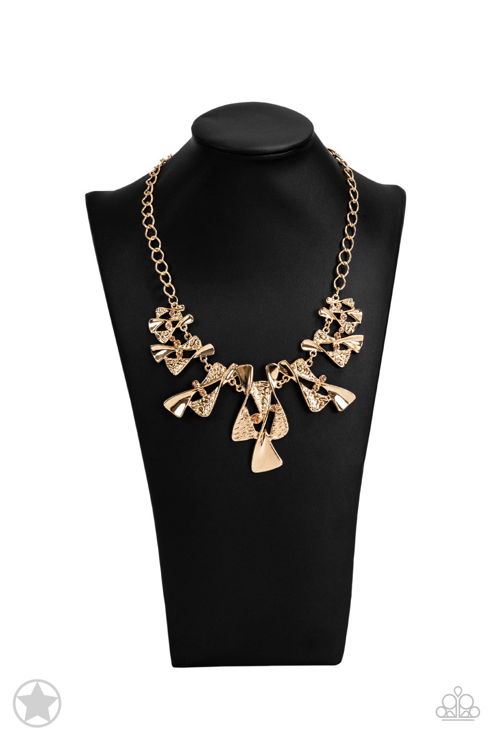 The Sands of Time - Gold - Paparazzi necklace