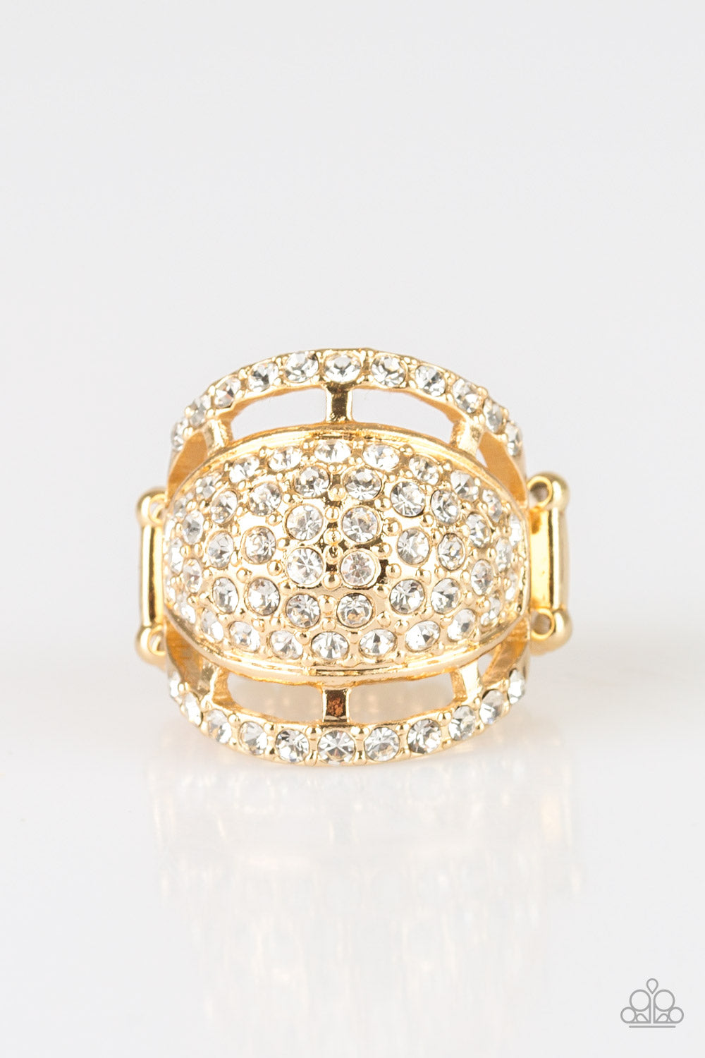 The Seven Figure Itch - gold - Paparazzi ring