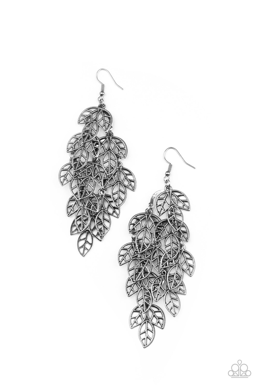 The Shakedown - silver - Paparazzi earrings