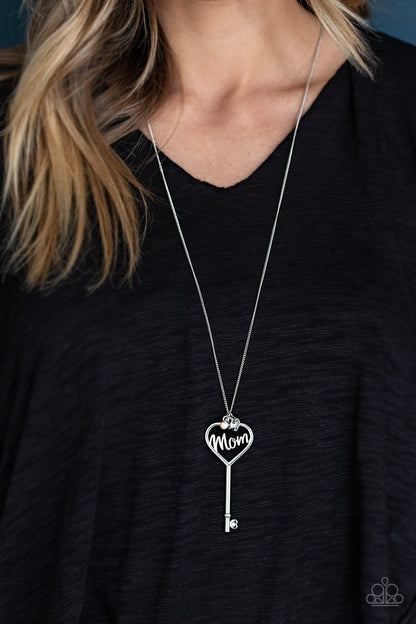 The Key to Moms Heart-multi-Paparazzi necklace