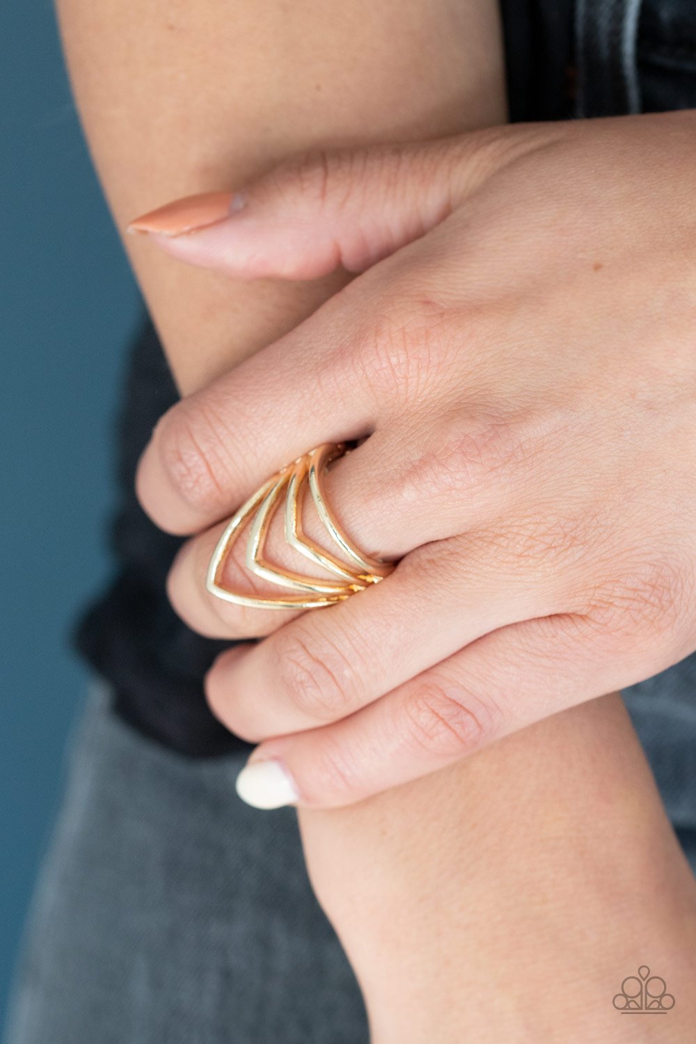 The Main Point-gold-Paparazzi ring