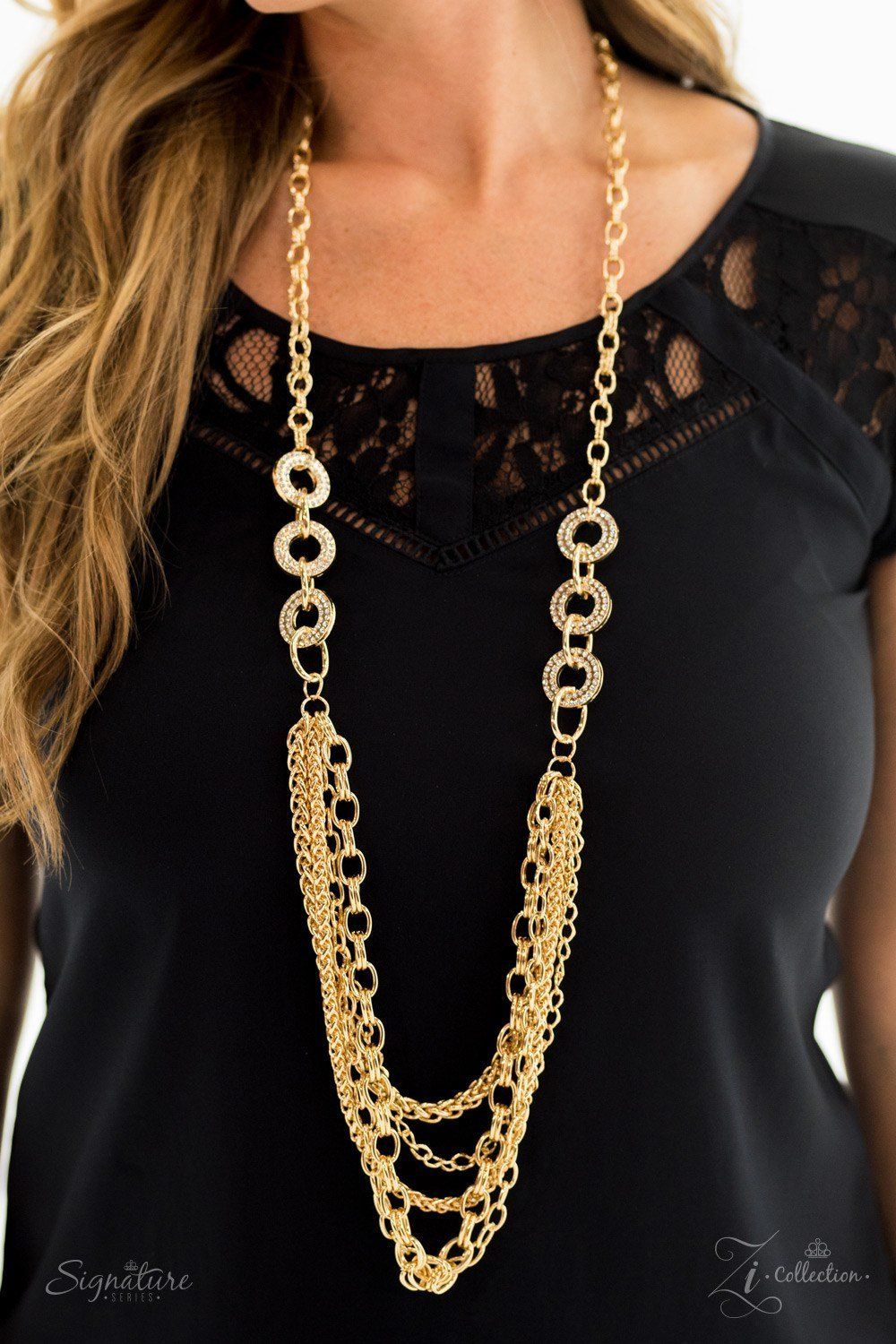 The Melissa - Zi Collection Signature Series  Paparazzi necklace