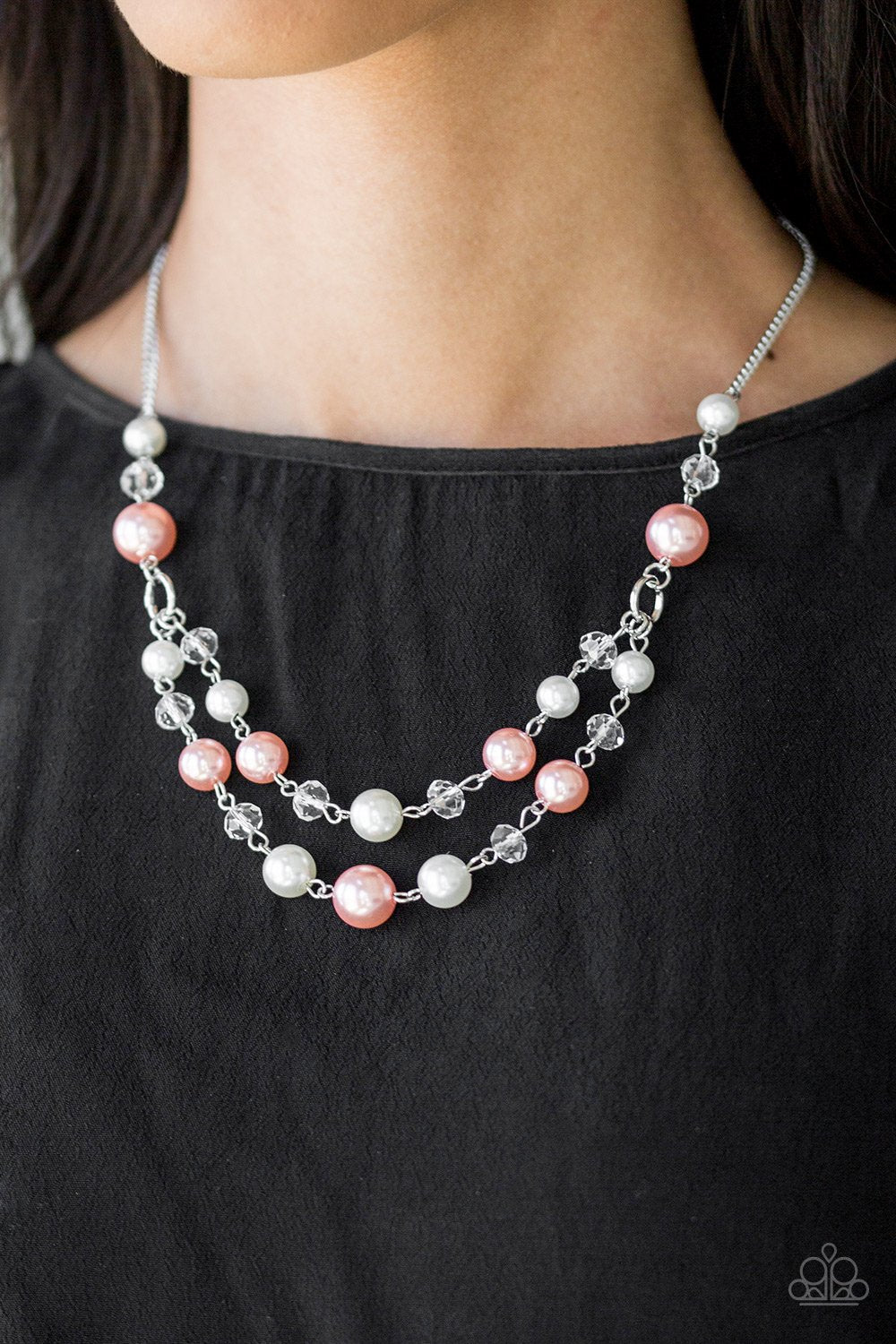 The Princess Bridesmaid - orange - Paparazzi necklace