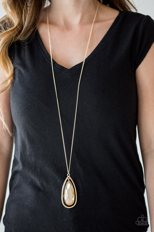 The Royal Coronation - gold - Paparazzi necklace