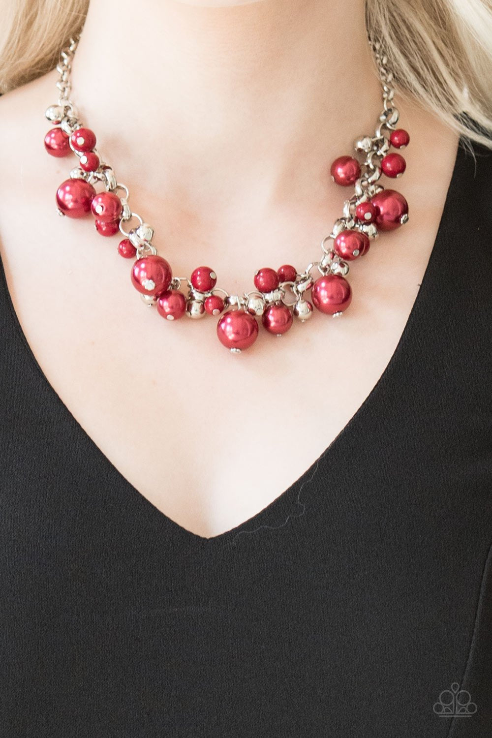 The Upstater - red - Paparazzi necklace