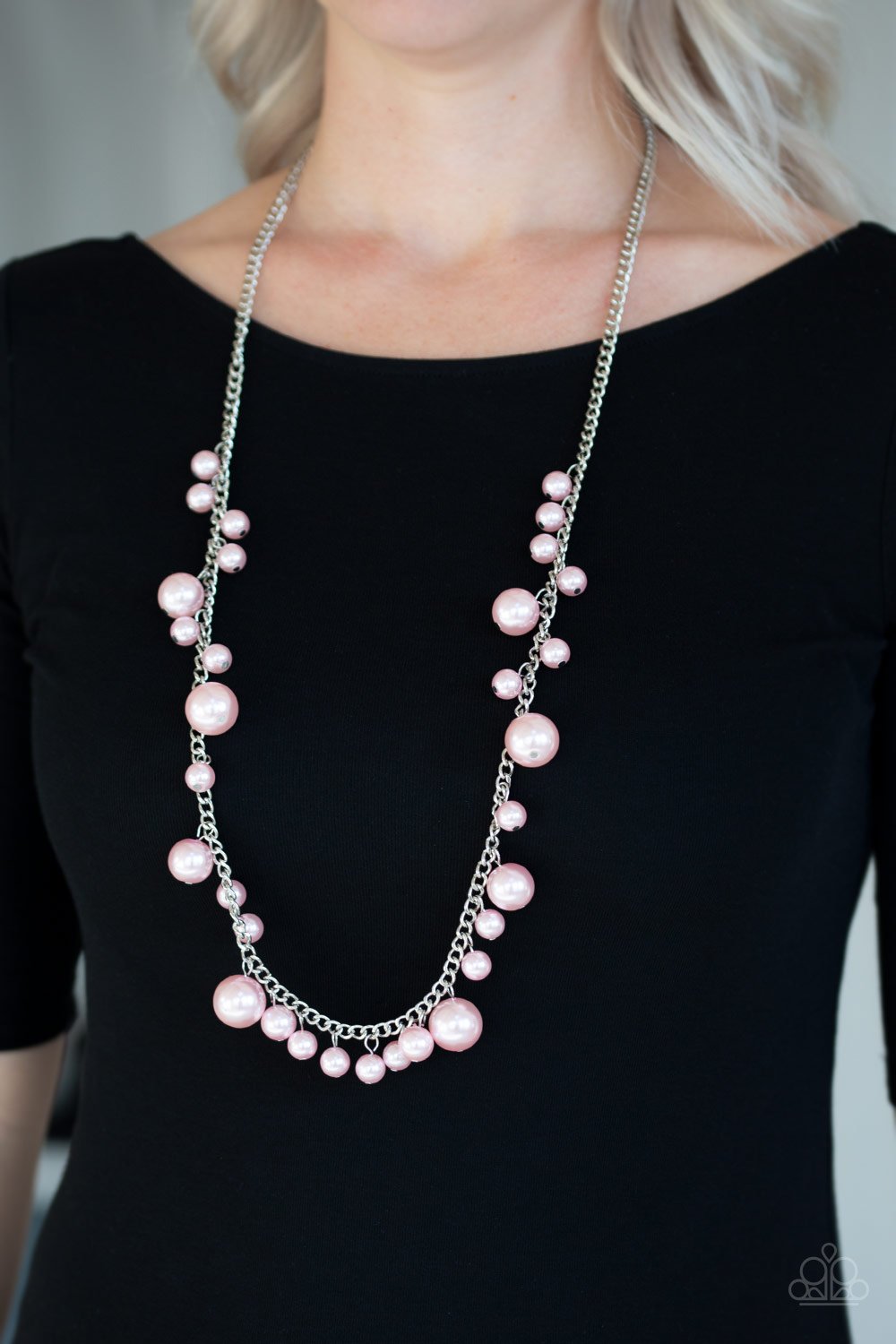Theres Always Room At the Top - pink - Paparazzi necklace